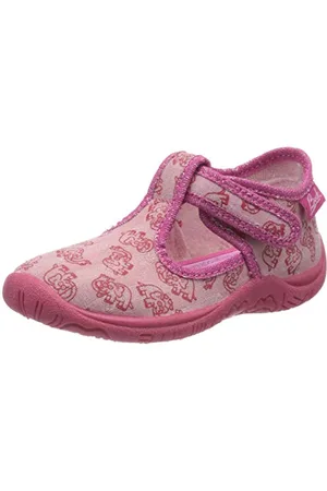 Beck Girls’ Safari Hi-Top Slippers, Pink (Pink 06), 4 UK