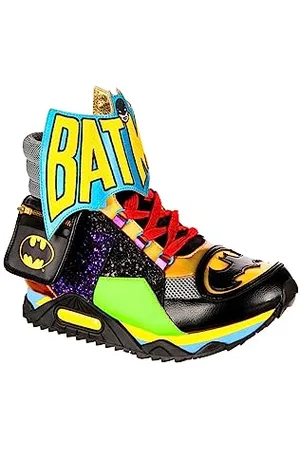 Irregular Choice Womens Bat-Tech Trainers, EUR 37 (UK 4)