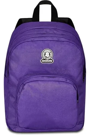 Invicta Benin M Solid Double Compartment Backpack, , with Internal Equipped Pocket, Side Pockets for Water Bottle and Laptop Compartment, School & Travel, Boys, , Taglia unica, School