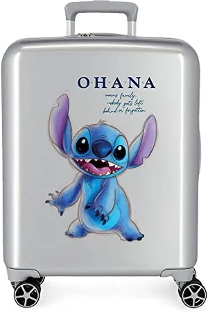 Disney 100 Stitch Cabin Suitcase 40 x 55 x 20 cm Hard ABS Built-in TSA Closure 38.4 L 2 kg 4 Double Wheels Hand Luggage, , One Size, Cabin Suitcase