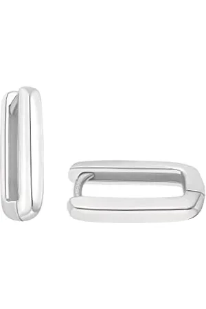 Amor Hoop earrings 925 sterling woman earrings, 1.4 cm, , comes in jewelry gift box