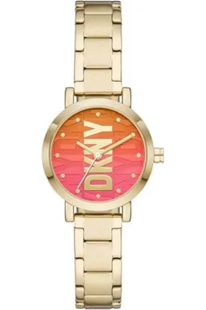 DKNY Watch for Women Soho Quartz/3 Hand movement 28mm case size with a Stainless Steel strap NY6660