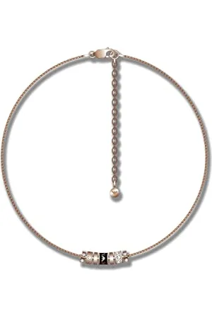 Emporio Armani Necklace for Women Essential, Length: 400+50mm, Rondel diameter: 6.5mm Stainless Steel Necklace, EGS2931221