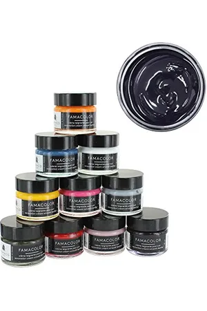Famaco Leather Re-touch Dye Renovation Cream for leather, shoes, boots, sneakers and trainers