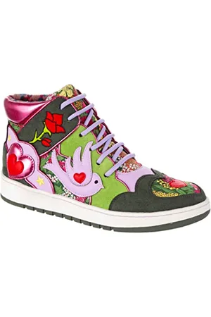 Irregular Choice Womens High Skies Sneaker, , 8.5 UK