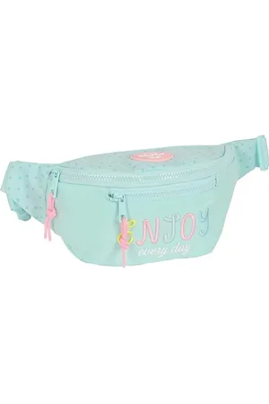 Blackfit8 Enjoy – Waist Bag with External Pocket, Ideal for Young People and Children of Different Ages, Comfortable and Versatile, Quality and Resistance, 23 x 9 x 12 cm, , Pastel