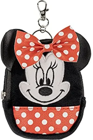 Disney Minnie Mouse Black and Red Mini Backpack Keychain