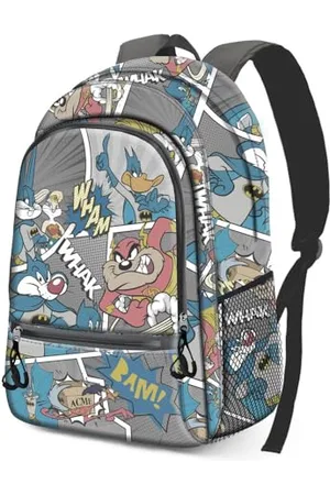LOONEY TUNES Batman Comic-FAN Fight Backpack 2.0, , 18 x 31 x 44 cm, Capacity 24 L