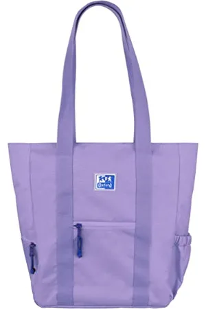 Oxford B-Trendy, Shoulder Tote Bag or Shoulder Bag, 34 cm, Padded Laptop Pocket, RPET Recycled Polyester, Lavender, , 34x31x12cm, Casual