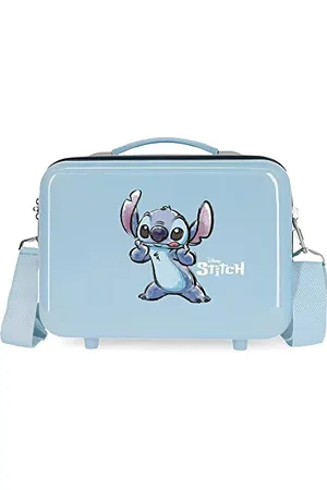 Disney Stitch Naughty Make a Face Adaptable Toiletry Bag 29 x 21 x 15 cm Rigid ABS 9.14 L 0.8 kg, , One Size, Adaptable Toiletry Bag