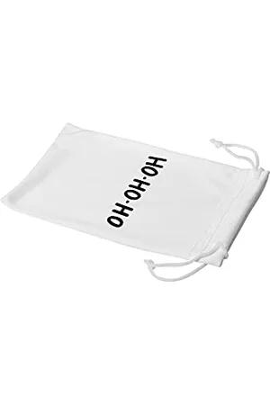 Bonamaison Digitally Printed Glasses Pouch, Sunglasses Pouch, 100% Cotton, Soft & Slim, Protective Glasses Case with Drawstring Closure, 1 Piece, 11x19 cm