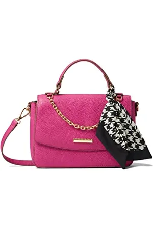 Anne Klein Womens Top Handle Satchel W/ Swag Chain lock tote, , One Size US