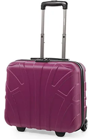 SUITLINE Pilot Trolley, Hard Shell, Business Trolley, Cabin Suitcase, Pilot Case, Carry On Luggage, TSA, ABS, 2 Wheels