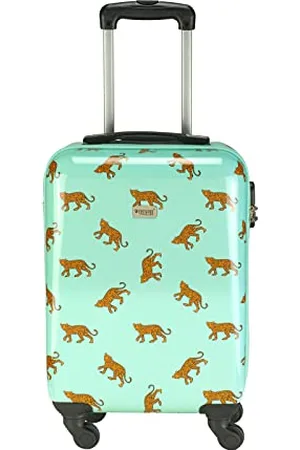 Princess Traveller Trendy Animal Collection - Leopard - - 56 cm, , Handgepäck, Hard Shell Trolley with Swivel castors
