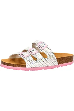 LICO Bioline Starline Mule, Weiss/Silber, 11 UK Child