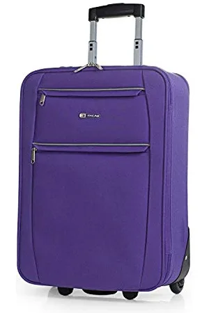 Itaca Soft Cabin Suitcase Travel Small Suitcase with Wheels - EVA Hand Luggage Case with Telescopic Handle - Lightweight Suitcase Carry on Suitcase with Zippered Compartment - Cabin Luggage