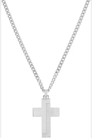 QS by s.Oliver Necklace with pendant stainless steel men