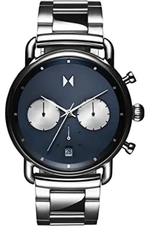 MVMT Chronograph Quartz Watch for Men with Silver Stainless Steel Bracelet - 28000271-D