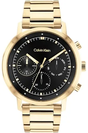 Calvin Klein Analogue Multifunction Quartz Watch for Men with Colored Stainless Steel Bracelet - 25200065