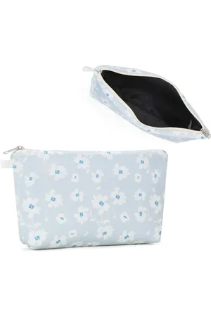 MISS LULÙ Toiletry Bag Makeup Bag Cosmetic Bag Storage Travel Wash Bag Organizer SBS Zipper Pouch for Women