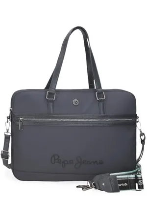 Pepe Jeans Corin Laptop Bag 15.6 Inch 40x30x5cm Polyester and PU 6L by Joumma Bags, , One Size, Laptop Bag