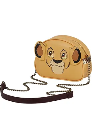 Disney Face-Heady Shoulder Bag, Yellow