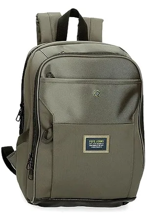 Pepe Jeans Leighton Backpacks Polyester and Faux Leather Details, , One Size, PC-Rucksack