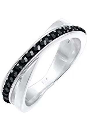 Elli Ring Wrapped Crystals 925 Sterling Silver