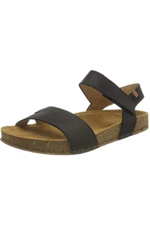 El Naturalista Unisex N5790 Sandal, Black/White, 4.5 UK