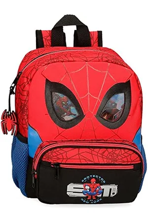 Marvel Spiderman Protector Adaptable Preschool Backpack 23x28x10 cms Polyester 6,44L