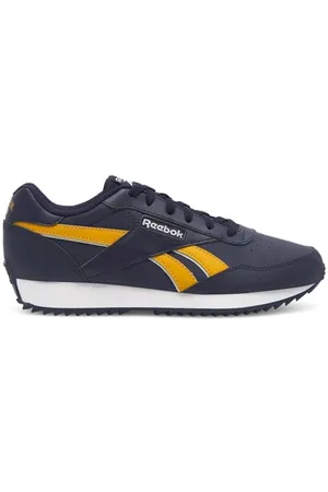 Reebok Unisex Rewind Run Ripple Sneaker, VECNAV/PUGRY2/RETGOL, 3.5 UK