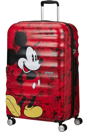 American Tourister American Tourist Wavebreaker Disney Fl - Spinner L, Suitcase, 77 cm, 96 l, Multicolored