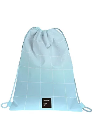 Grafoplas 37610733 Unequal Grid Collection Backpack Bag with Strings and External Pocket, , 36 x 47 cm