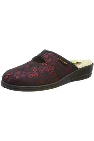 Fischer Dora Women’s Open-Back Slippers, Red (Bordo 341), 6 UK (39 EU)