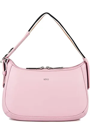 HUGO BOSS Womens Amber Shoulder Bag Buckle Faux Leather One Size