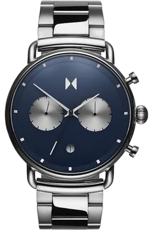 MVMT Analogue Quartz Watch for Men with Stainless Steel Bracelet Stainless Steel Bracelet - D-BT01-BLUS