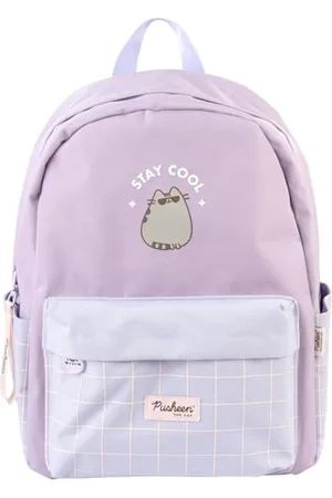 Grupo Erik Pusheen Backpack - 42 x 29 x 20 cm / 16.15 x 11.4 x 7.9 inches / 25 L - Bag With Trolley Sleeve Strap - School Bag - Rucksack - Backpack For School - Pusheen Gifts - Pusheen Cat