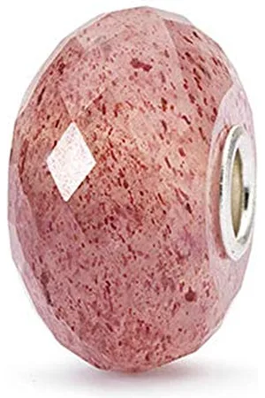 Trollbeads Gemstone Bead Strawberry Quartz