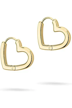 Tamaris Hoop Earrings, 1,4 cm, Stainless Steel, no gem