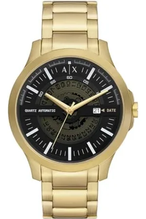 Armani Exchange Men Analog Quartz Watch with Stainless Steel Strap AX2443