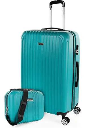Itaca Lightweight Suitcases Large - ABS Large Hard Shell Suitcase 75cm Travel Suitcase - Lightweight Suitcases Large with Combination Lock