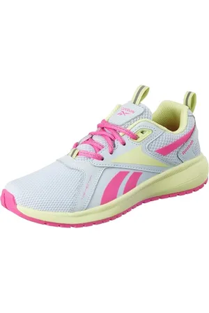 Reebok Durable Xt Sneaker, Feel Good Blue F23-R/Laser Pink F23/Citrus Glow, 10 UK