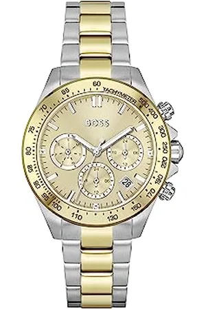 HUGO BOSS Analogue Multifunction Quartz Watch for Women with Two-Tone Stainless Steel Bracelet - 1502618