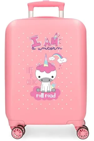Roll Road Little Me Cabin case Multicolor Hardshell ABS Combination Lock, , 33x50x20 cms, Unicorn Suitcase