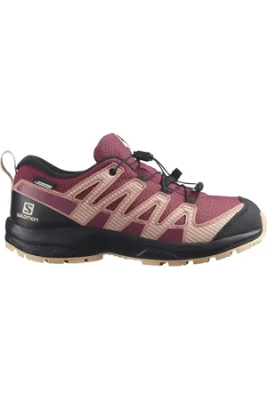 Salomon XA Pro V8 Clima Waterproof Kids Outdoor Shoes, Precise fit, All-terrain grip, and Sporty look, , 2.5
