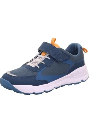 Superfit Free Ride Sneaker, Blue/Orange 8010, 0 UK