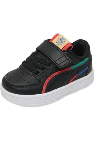 PUMA Unisex Baby Caven 2.0 Ready, Set, Better AC+ Inf Sneaker, Cobalt Glaze Black-Sparkling Green, 5 UK Child