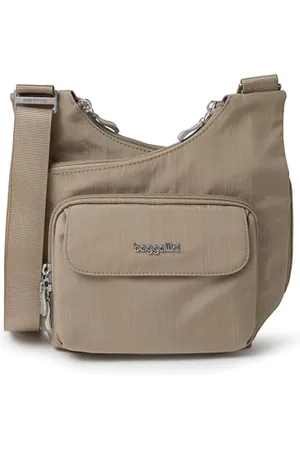 Baggallini Womens Criss Cross Beige Size: One Size