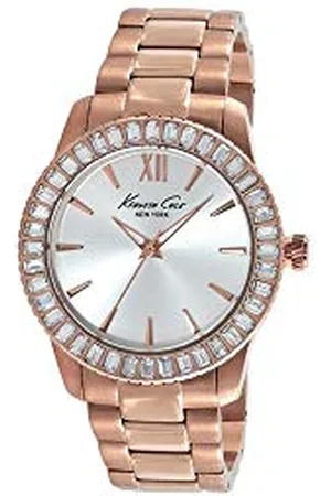 Kenneth Cole Women Analogue Quartz Watch with Stainless Steel Strap IKC4991
