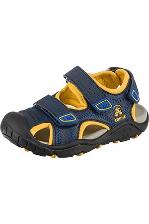 Kamik Seaturtle2 Closed Toe Sandals, Blue (Navy Citrus Nci), 2.5 UK